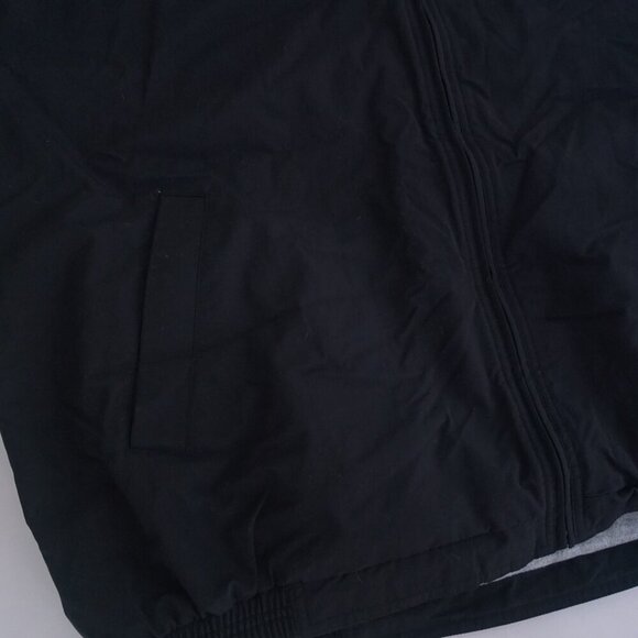 Vtg '90S Black Gear For Sports Clinton River Boat Club Nylon Cotton Lined Jacket - Picture 6 of 10